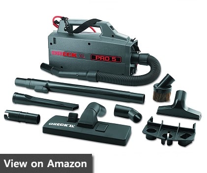 Oreck Commercial BB900DGR XL Pro 5 Super Compact Canister Vacuum